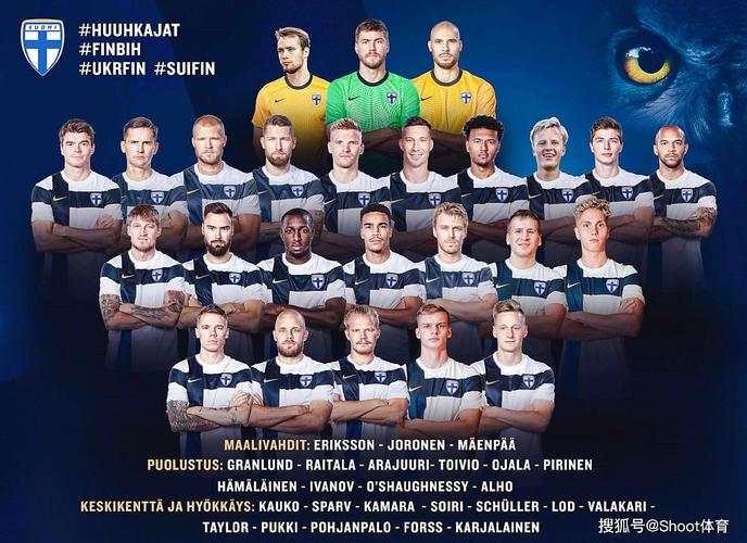 欧洲杯芬兰球衣号码（芬兰欧洲杯大名单公布）