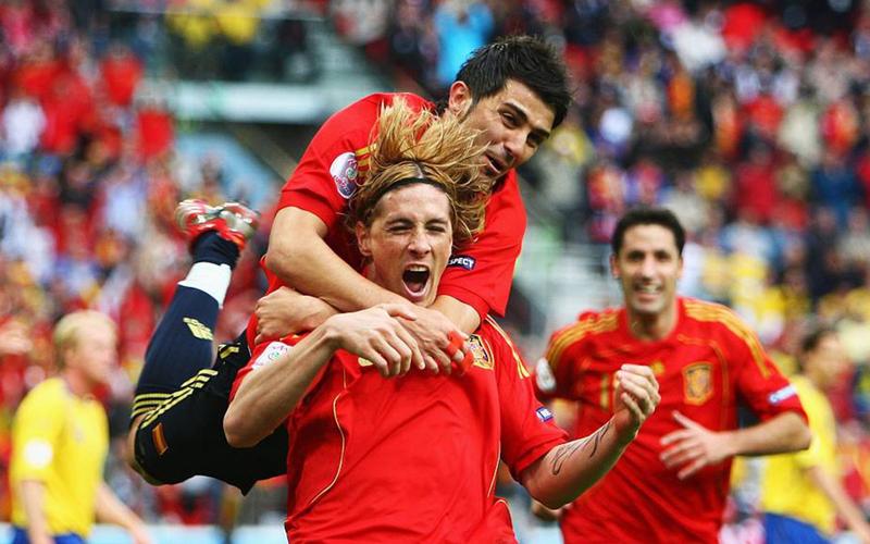 欧洲杯西班牙4球（欧洲杯西班牙四球）