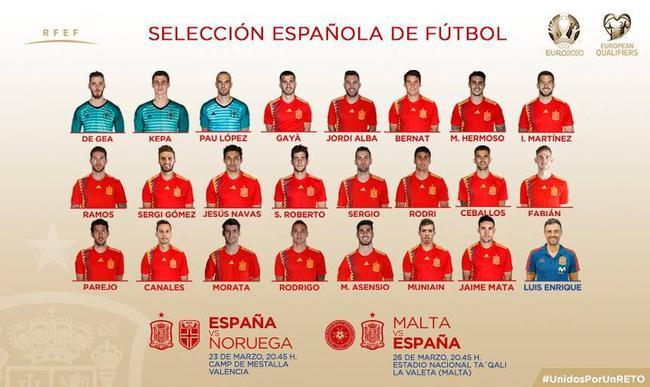 本届欧洲杯西班牙门将（哪位球员落选本届欧洲杯西班牙队大名单）